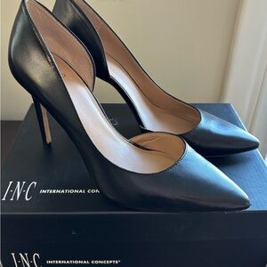 INC International Concepts Women's Classic Black Heels